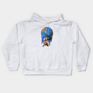 Atlas Greek mythology Kids Hoodie